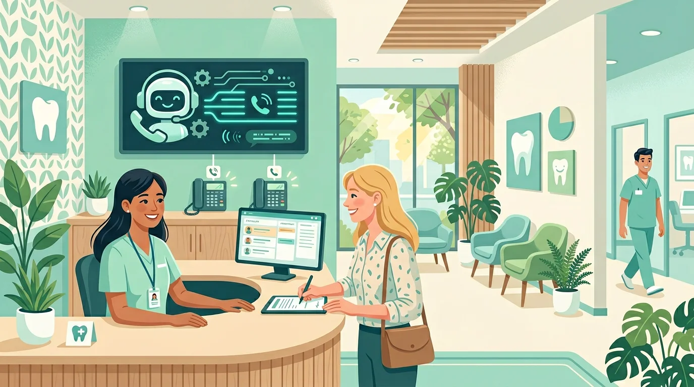 導入後：AIが電話を受けスムーズな受付